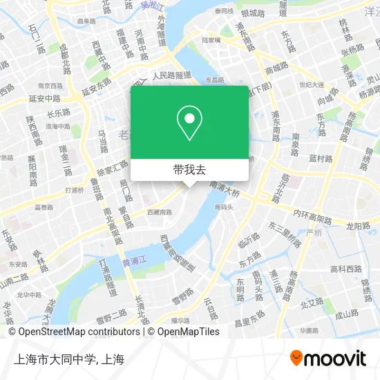 上海市大同中学地图