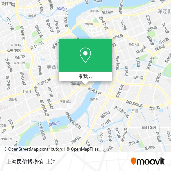 上海民俗博物馆地图