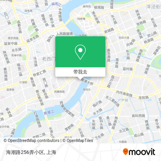 海潮路256弄小区地图