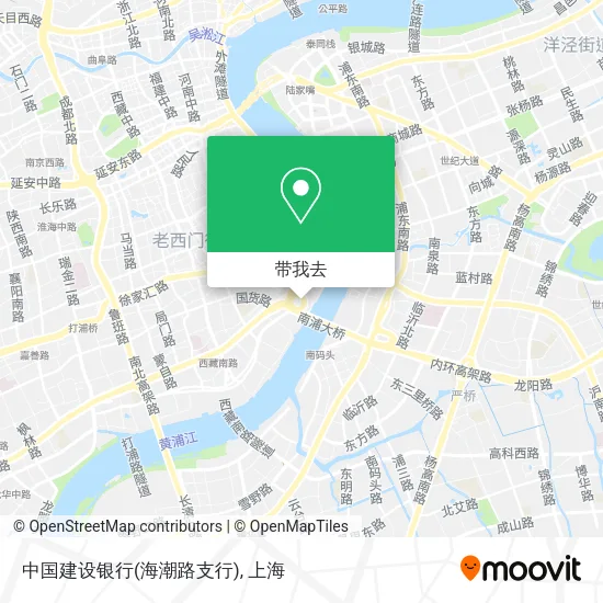 中国建设银行(海潮路支行)地图