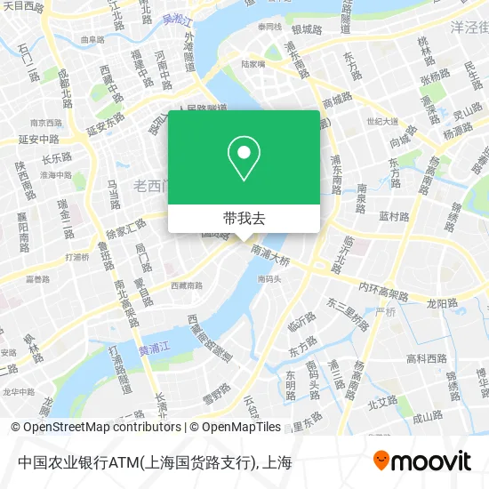 中国农业银行ATM(上海国货路支行)地图