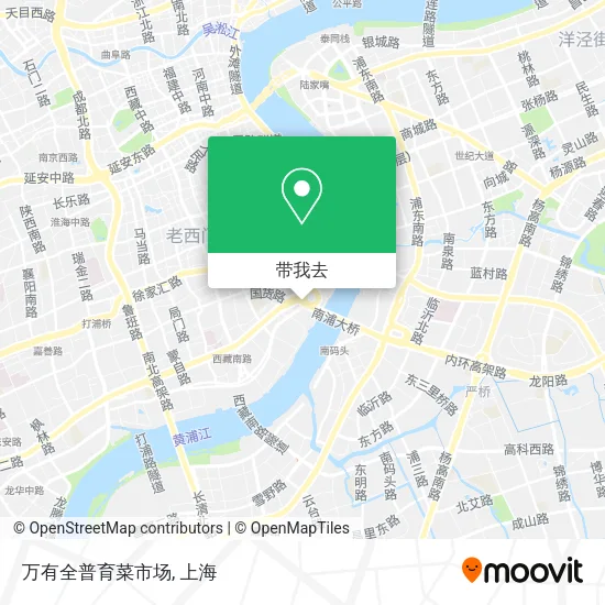 万有全普育菜市场地图