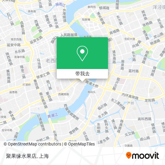 聚果缘水果店地图