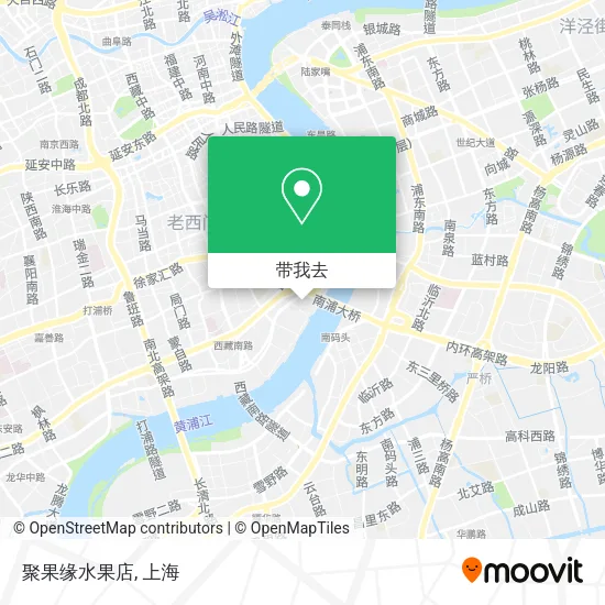 聚果缘水果店地图
