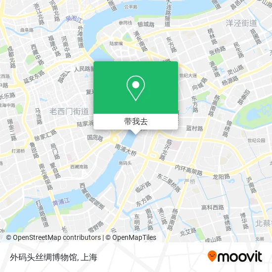 外码头丝绸博物馆地图