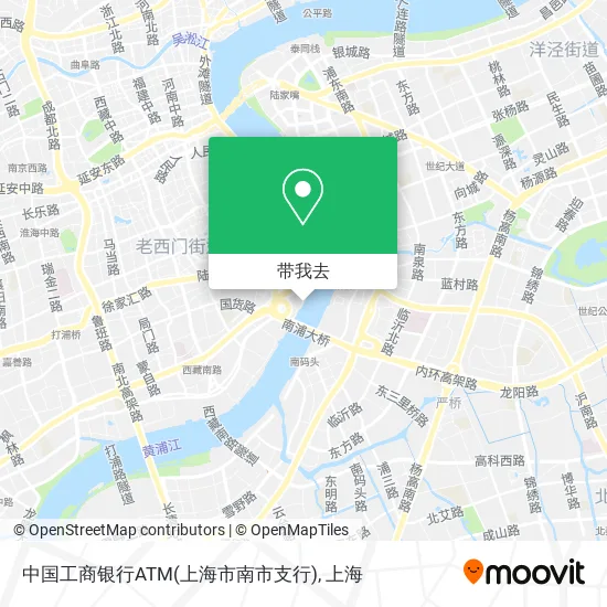 中国工商银行ATM(上海市南市支行)地图