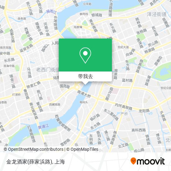 金龙酒家(薛家浜路)地图