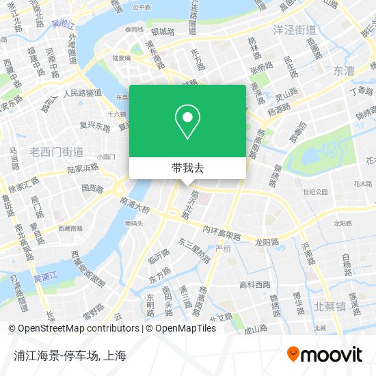 浦江海景-停车场地图