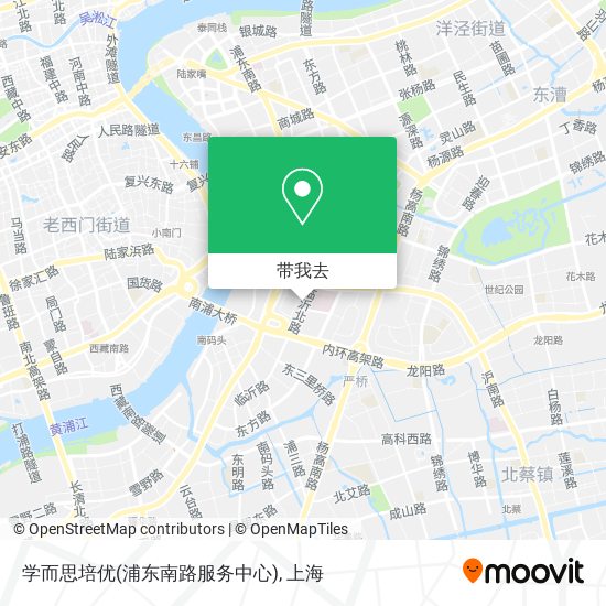 学而思培优(浦东南路服务中心)地图