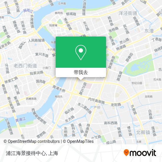 浦江海景接待中心地图