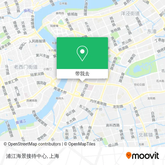 浦江海景接待中心地图