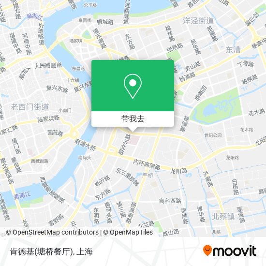 肯德基(塘桥餐厅)地图
