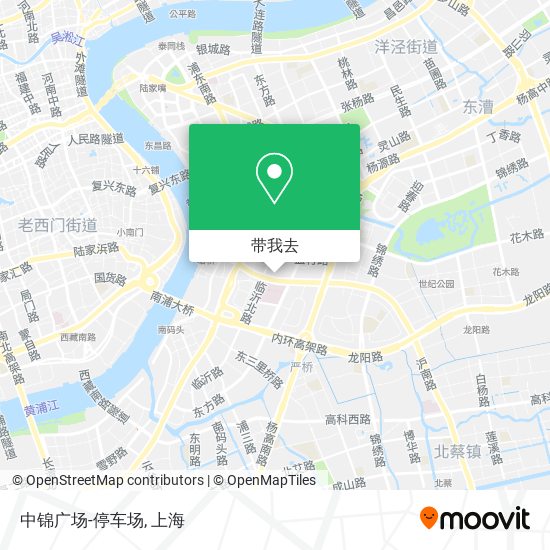 中锦广场-停车场地图
