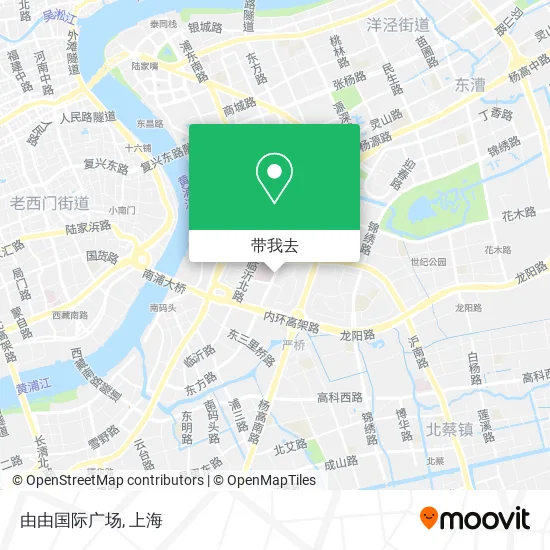 由由国际广场地图