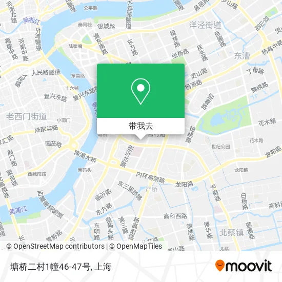 塘桥二村1幢46-47号地图