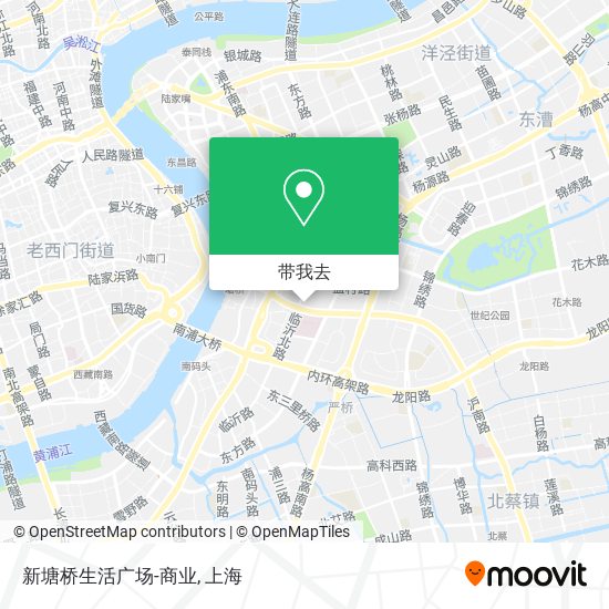 新塘桥生活广场-商业地图