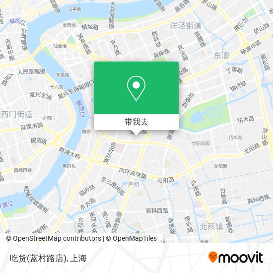 吃货(蓝村路店)地图