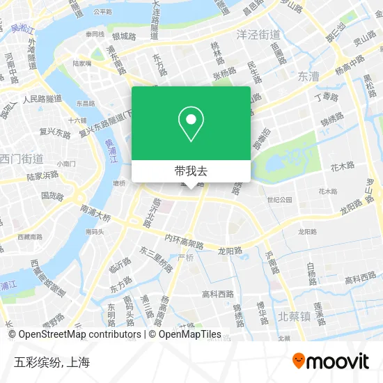 五彩缤纷地图