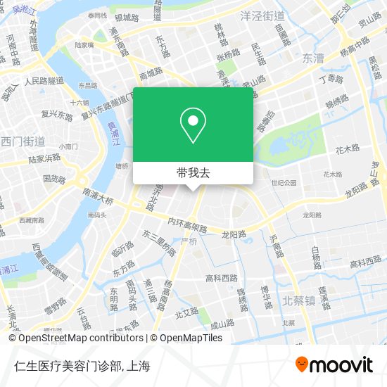 仁生医疗美容门诊部地图