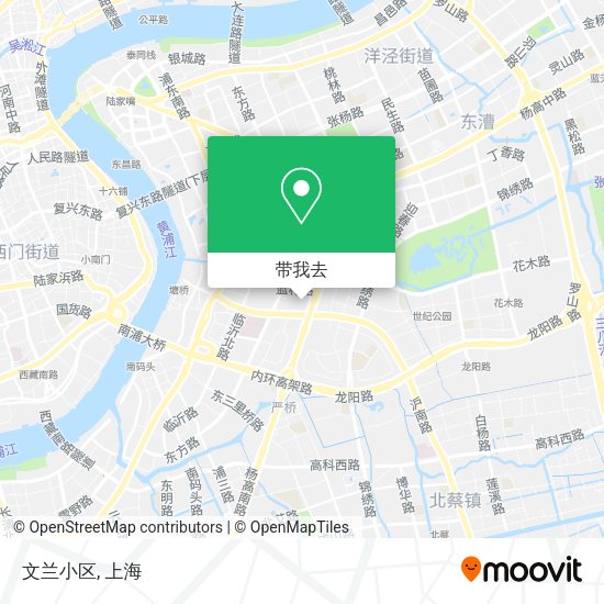 文兰小区地图
