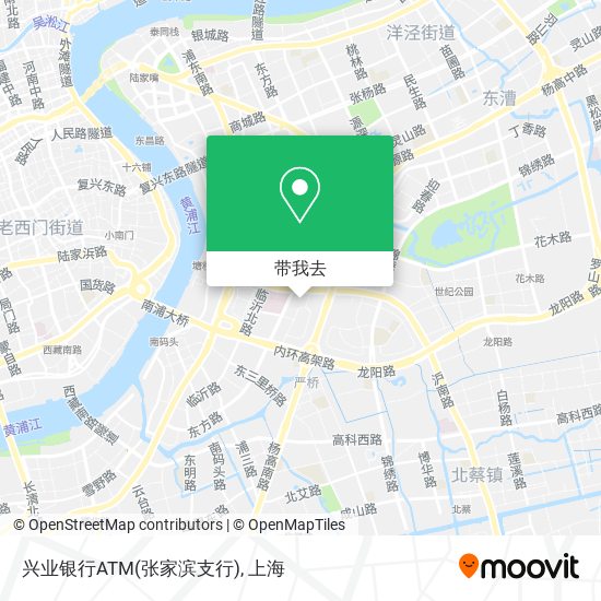 兴业银行ATM(张家滨支行)地图