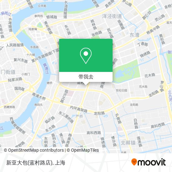 新亚大包(蓝村路店)地图