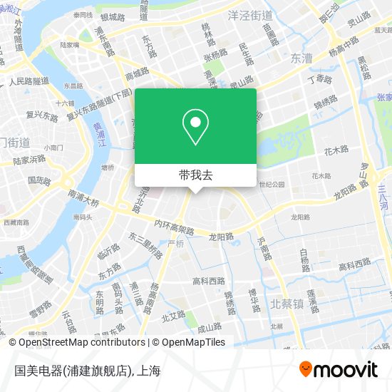 国美电器(浦建旗舰店)地图