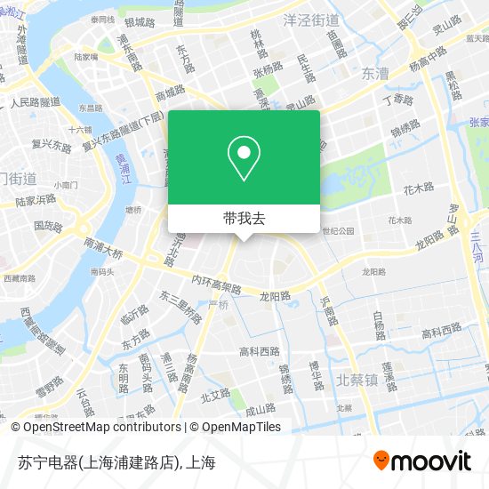 苏宁电器(上海浦建路店)地图