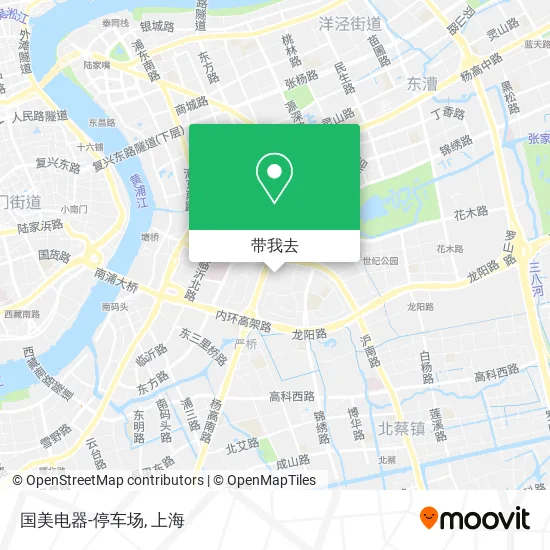 国美电器-停车场地图