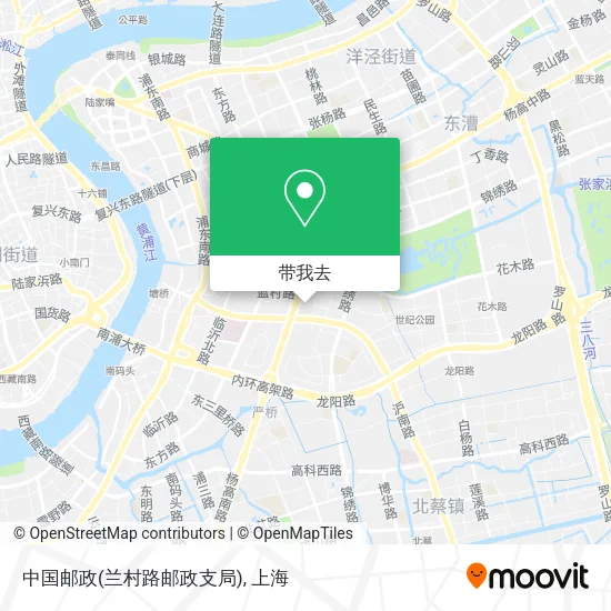 中国邮政(兰村路邮政支局)地图