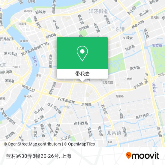 蓝村路30弄8幢20-26号地图