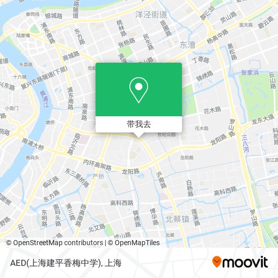 AED(上海建平香梅中学)地图
