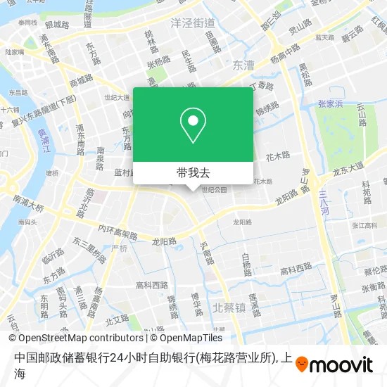 中国邮政储蓄银行24小时自助银行(梅花路营业所)地图