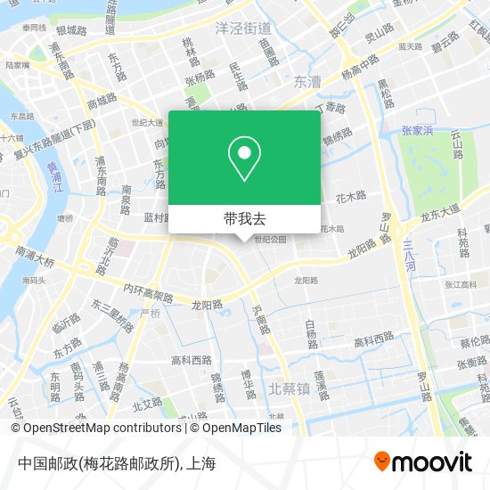 中国邮政(梅花路邮政所)地图