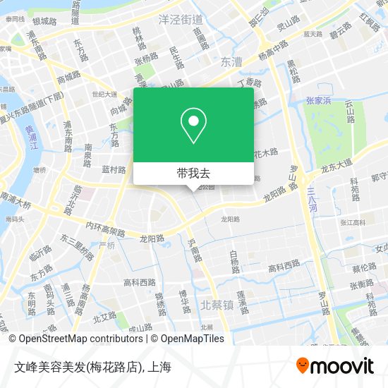 文峰美容美发(梅花路店)地图