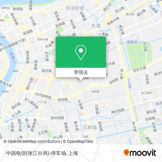 中国电信(张江分局)-停车场地图