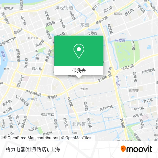 格力电器(牡丹路店)地图