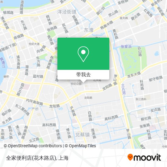 全家便利店(花木路店)地图