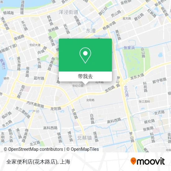 全家便利店(花木路店)地图