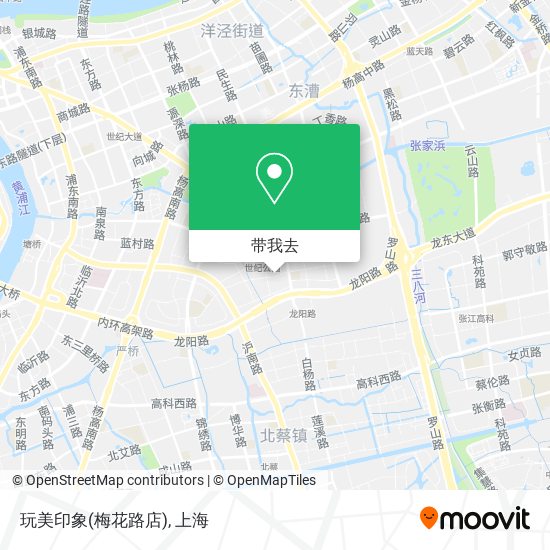 玩美印象(梅花路店)地图