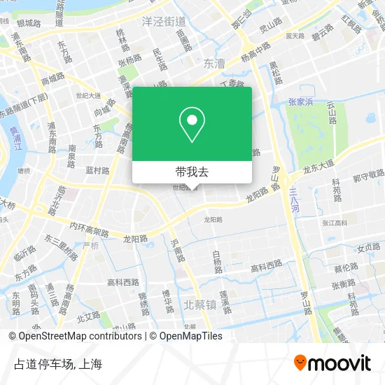 占道停车场地图