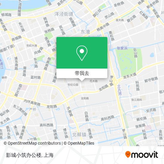 影城小筑办公楼地图
