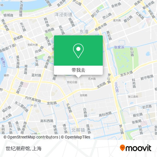 世纪潮府馆地图