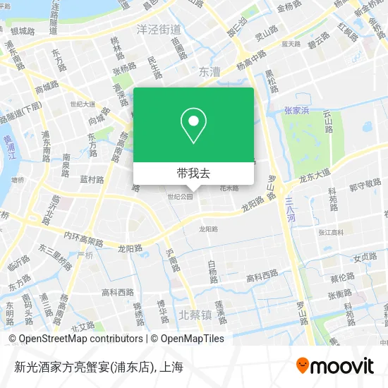 新光酒家方亮蟹宴(浦东店)地图
