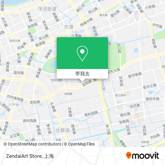 ZendaiArt Store地图
