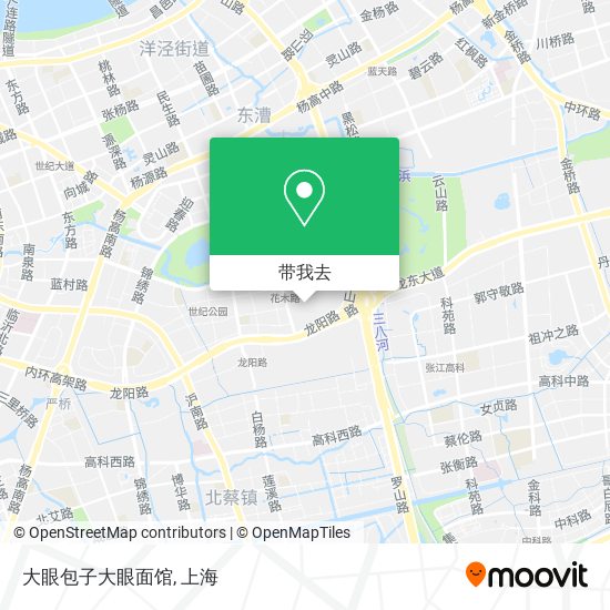 大眼包子大眼面馆地图