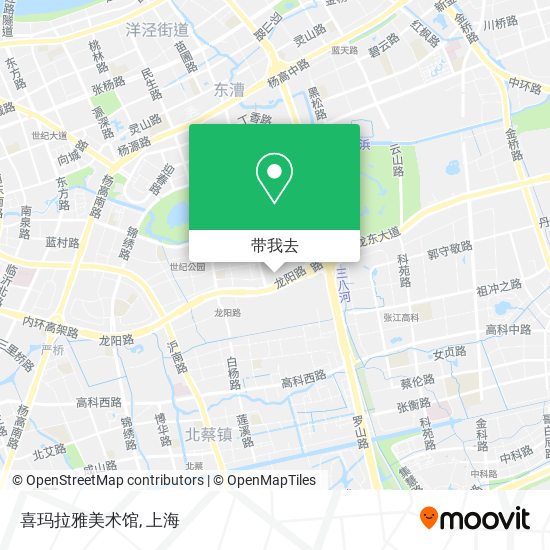 喜玛拉雅美术馆地图