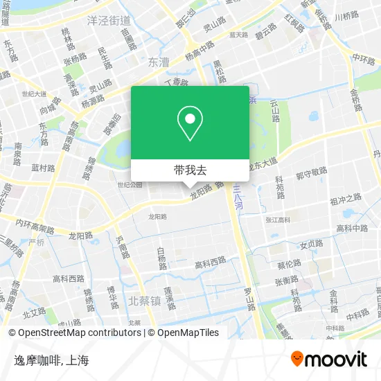 逸摩咖啡地图
