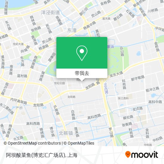 阿坝酸菜鱼(博览汇广场店)地图