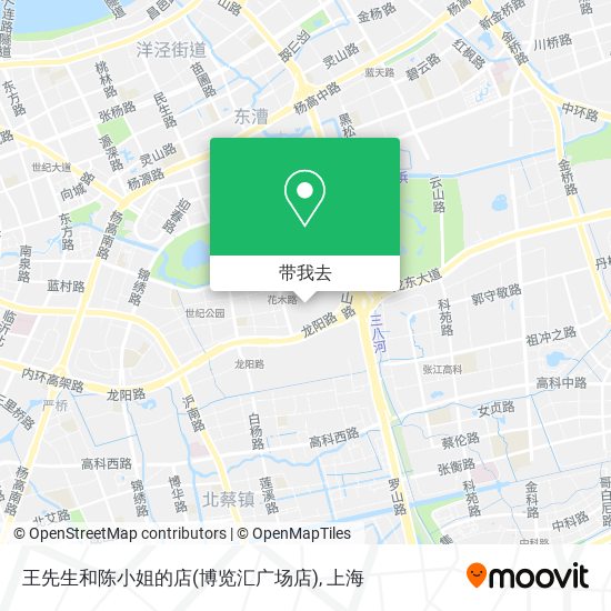 王先生和陈小姐的店(博览汇广场店)地图
